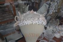 Hanxiao hat handmade hot flower temperament girl Retro Wedding Bride wedding photography model Travel model headwear