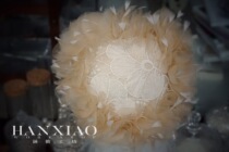 Han Xiaos yarn antique old hat yarn every bead shows a retro look