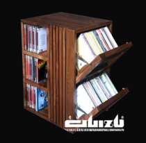 Noble audio rack 138d cabinet clamshell CD disc storage cabinet original factory fake one penalty ten