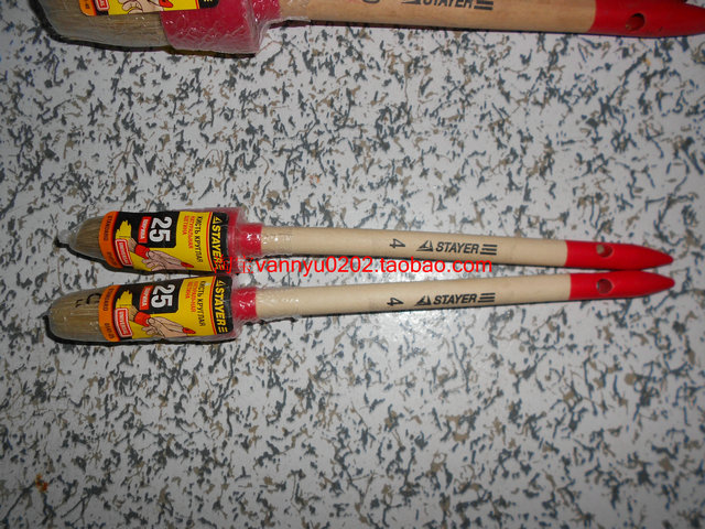 IMPA510136 wax altar car wash cleaning brush interior dust removal car beauty details brush wooden handle round head bristle