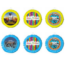 Beijing chicken eating game pinata fortress night pinata submarine small column birthday supplies rainbow