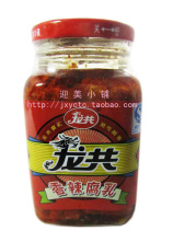 Jiangxi Fengcheng specialty Samsung food Dragon Spicy bean curd moldy tofu meal 280g x2 Bottle