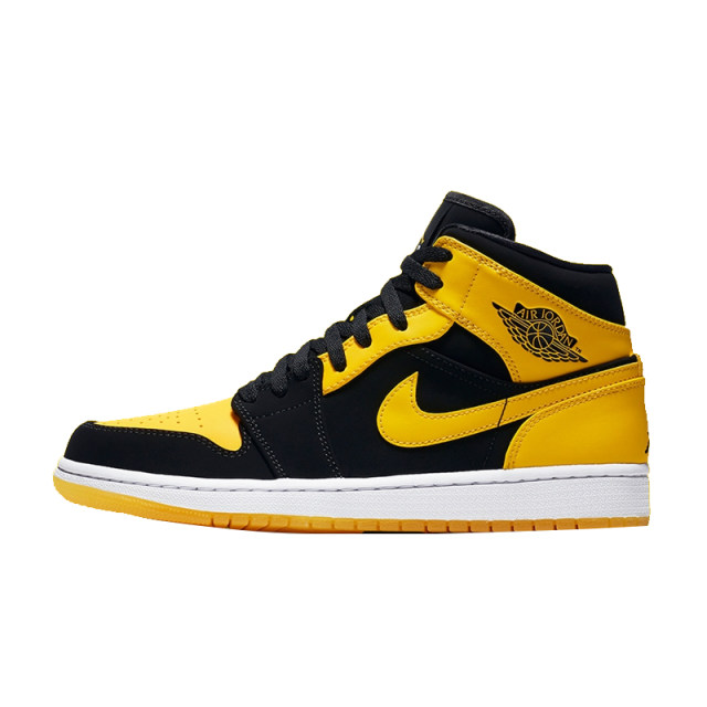 University of North Carolina AirJordan1NewLoveAJ1 Joe 1 New Love black and yellow 554724-035