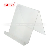 SCD pallet V-acrylic phẳng hiển thị giá đứng desktop kệ pallet khung tablet - Phụ kiện máy tính bảng miếng dán paperlike