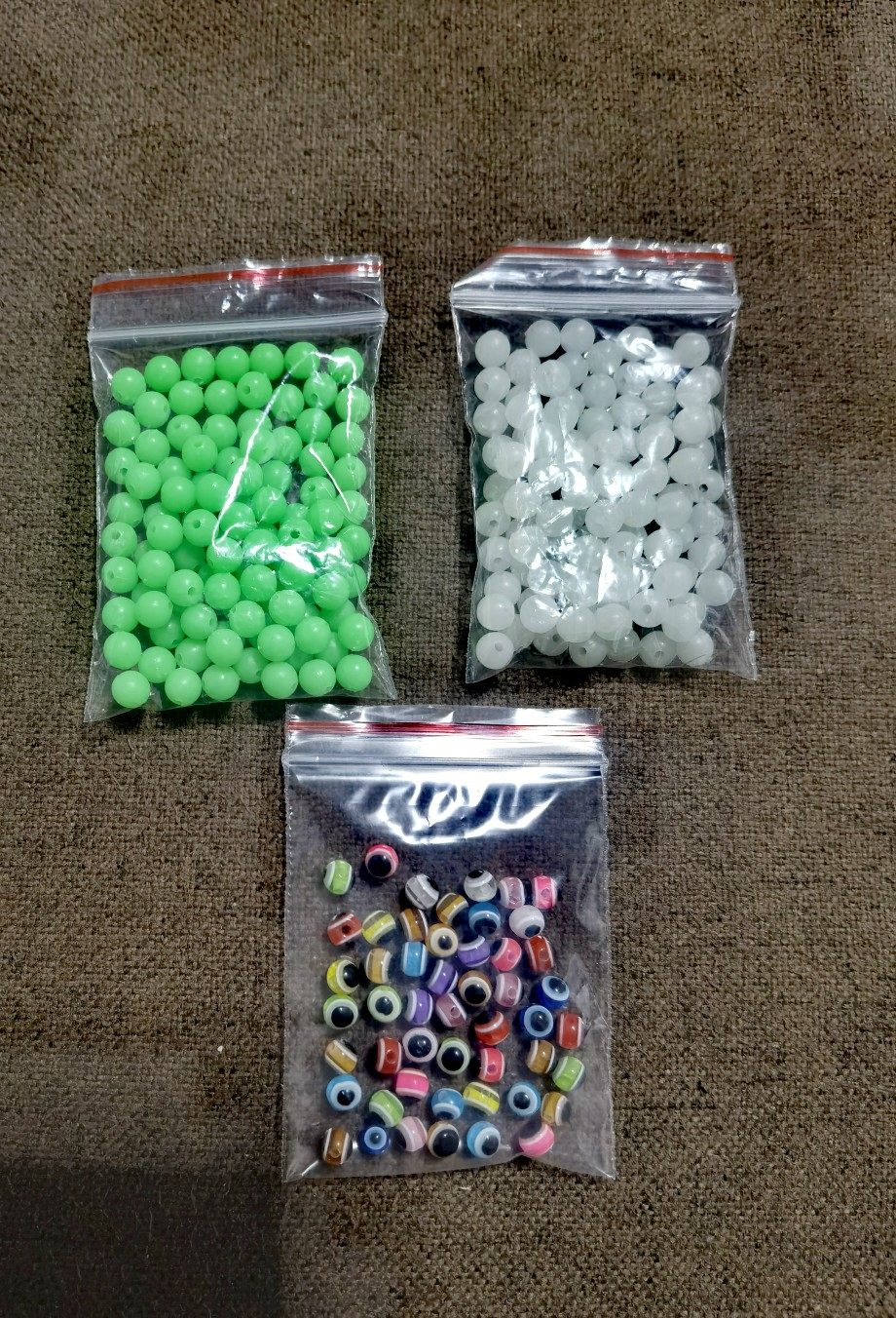 100 Loaded Night Light Lujah Blocking Bean 5mm6mm Texas Fishing Group Carolena Fishing Group Special