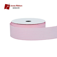 2,7 см светло-розовый и белый (белые полоски не очень белые) 9 метров в рулоне