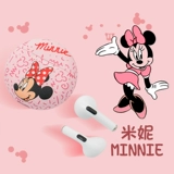 Bluetooth-гарнитура Disney, женские наушники-вкладыши, супер длинный режим ожидания для девочек, милые спортивные наушники для бега, полувкладыши, модель 2025 года