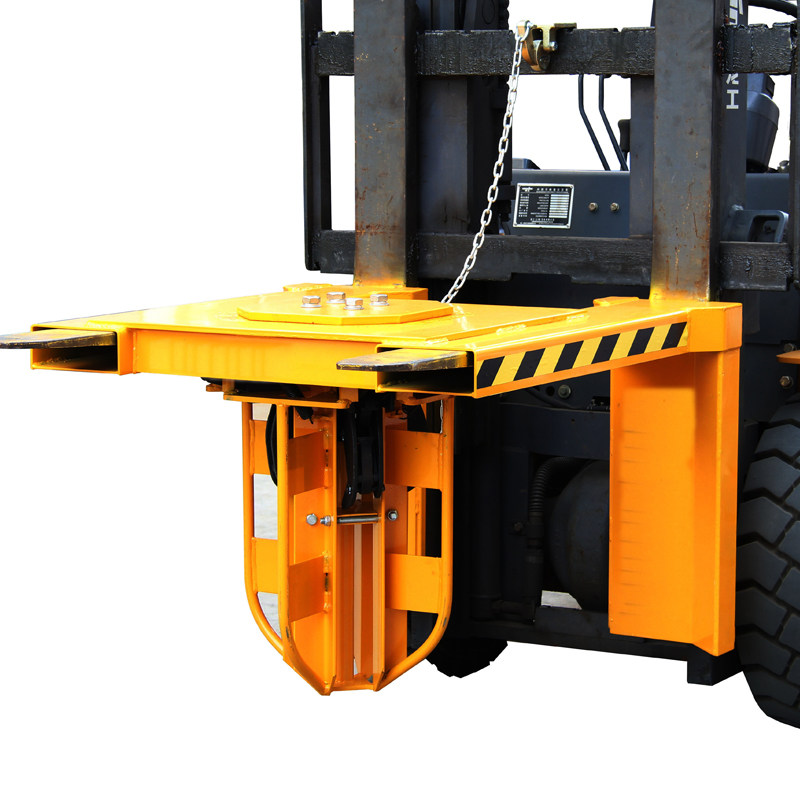 Jerida oil barrel clamp Heavy-duty four-barrel stacker special oil barrel clamp barrel clamp bucket carrier truck clamp barrel spreader