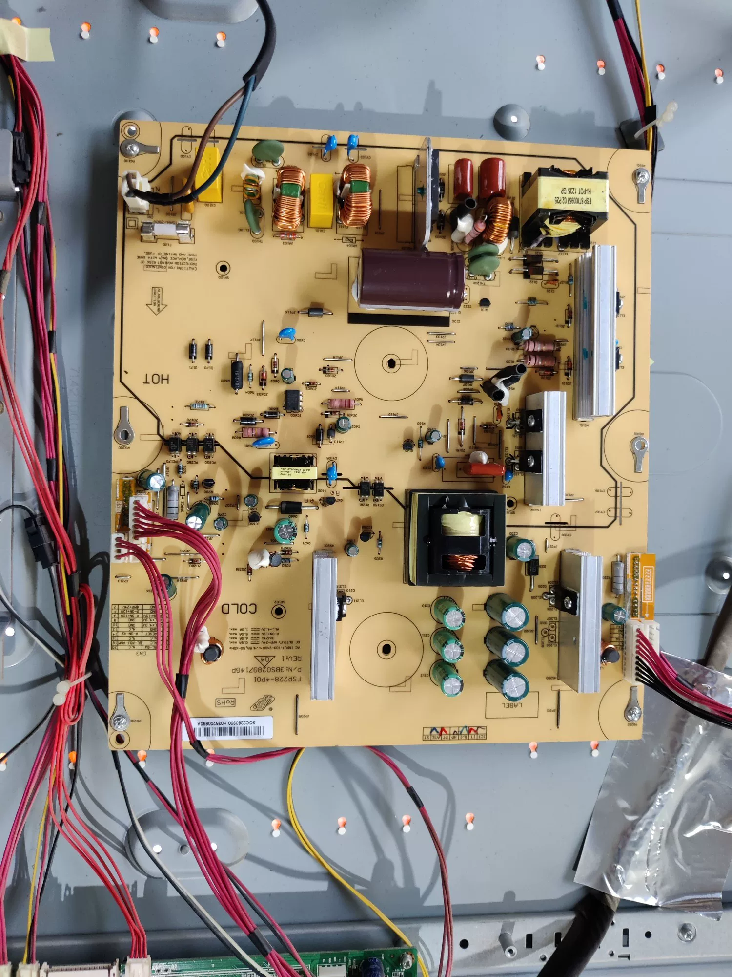 Новый материнская плата Haier L37A8A-A1 L40A8A/A11 L42A11-AK мощностная плата AD301M24-4n