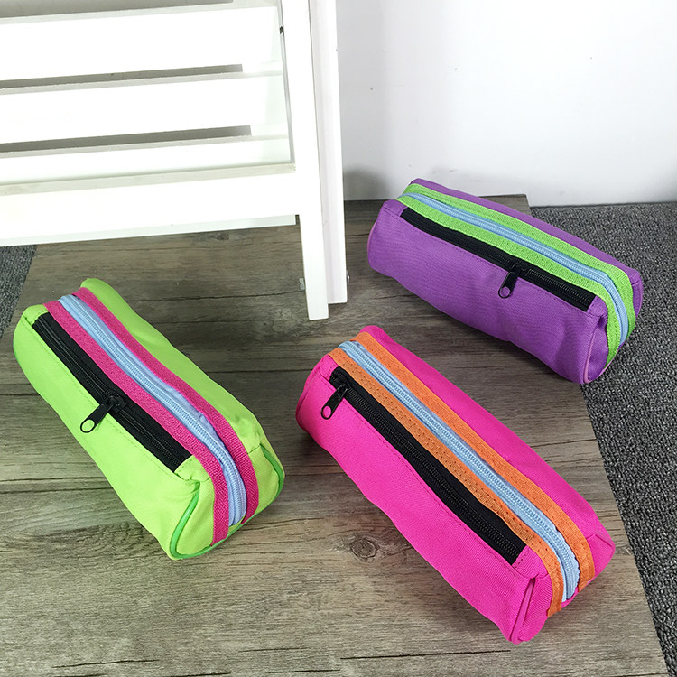 Stationery Supplies Pen Bag Student Containing Pen Bag Students Large Capacity Pencil Bag Makeup Pen Bag 21 *8 * 8cm