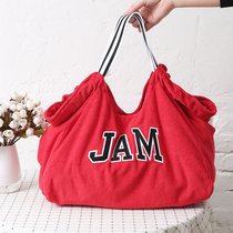 Jam Great Red Guan Octaguan 8 Shopping Bag Concert Perimeter Village to Letter Five Elighter Environmental Protection Bag