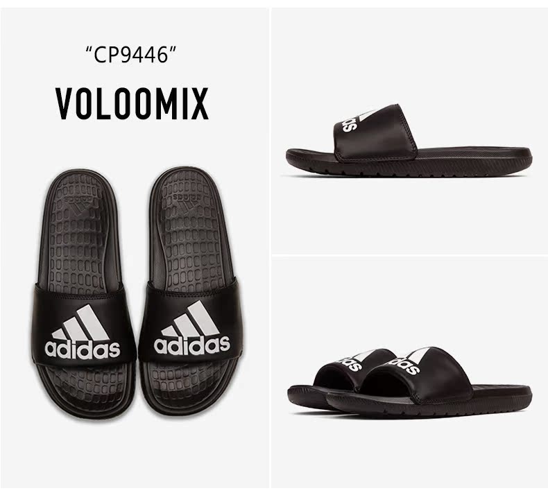 Adidas nam giới và phụ nữ màu đen và đỏ thể thao giản dị bãi biển dép 2018 mùa hè mới CG3540 CP9449 dép sầu riêng