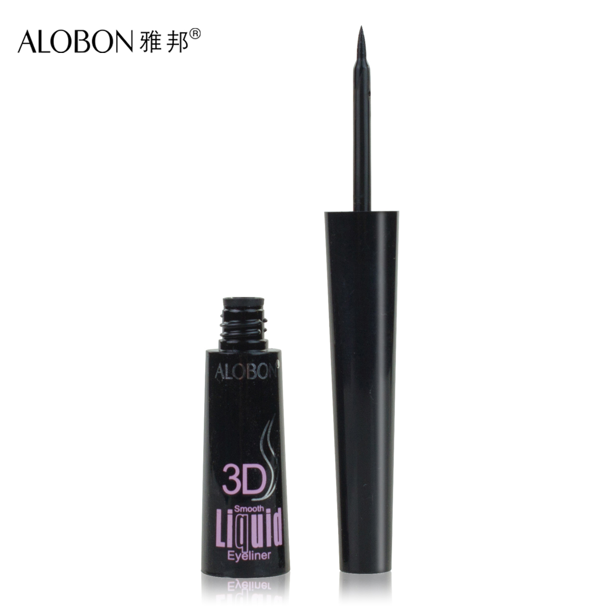 AloBon/雅邦舒滑立体眼线液6ml 硬尖 快干配方 防水 细致分明