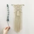 Ning Wen tự tay làm tấm thảm dệt bằng tay Macrame Đồ trang trí tấm thảm Bắc Âu Gói vật liệu DIY để gửi video giảng dạy tham treo tuong Tapestry