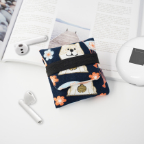 Suitable for Huawei FreeBuds3 Wireless Bluetooth headphone Cloth Bag Sleeve Handmade Custom Containing package portable