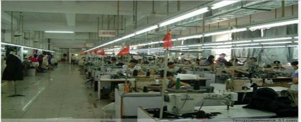 Mùa xuân và mùa thu quần da nam trung niên không thấm nước eo cao rộng kích thước lớn cộng với quần da PU béo