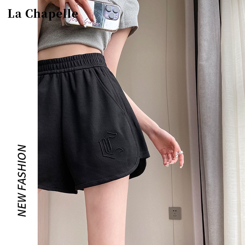 La Chapelle Women's Summer Sports Shorts, Casual Loose Fit, 2026 New American Style Three-Quarter Shorts, High-Waisted Hot Pants