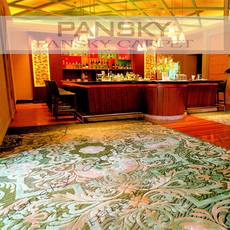 ковер Синее море синий ковер импортного