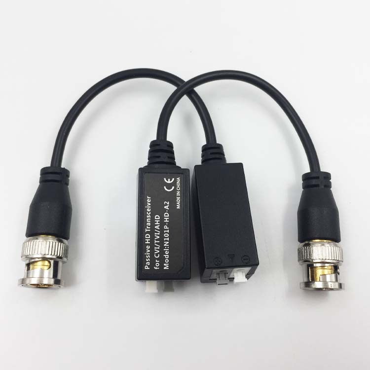 Single-Way Monitor Twisted Pair Film Transmitter Coaxial Camera Anti-Interference Waterproof Conveyor Network Route to BNC