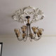 American-Style Living Room, Country-Style Retro Bedroom, South Asian-Style Dining Room, Glass Cream-Style Simple Mid-Century Style French Chandelier