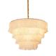 American-Style Living Room, Bedroom, Post-Modern Designer Restaurant, Grand Tassel Luxury Villa, French-Style Light Luxury Crystal Chandelier