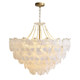 French-Style Light Luxury Living Room and Dining Room, Cream-Colored Modern Girl's Room, 2026 New Trendy Bedroom Glass Crystal Chandelier
