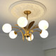 French Vintage Living Room Cream Style Minimalist Bedroom Southeast Asian Style Magic Bean Restaurant Retro American Chandelier