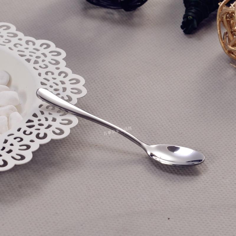 Mini coffee spoon Stainless steel mixing spoon Small spoon Creative seasoning soup Cute coffee spoon Hotel Western restaurant