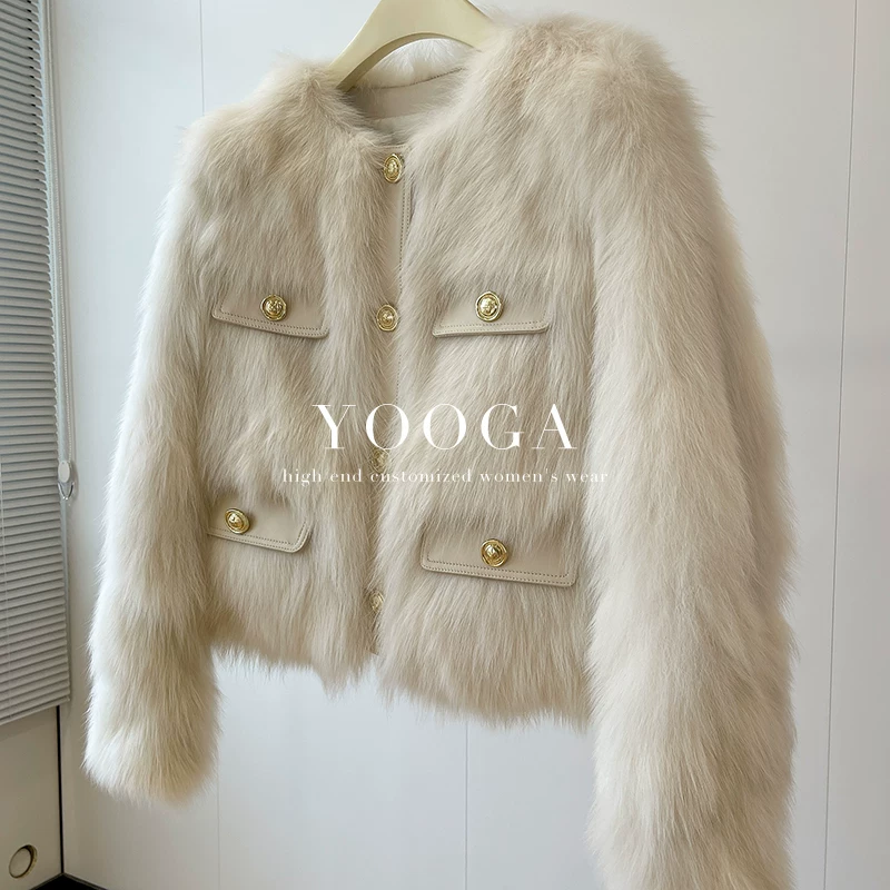 Зимняя маленькая короткая куртка, стиль Chanel