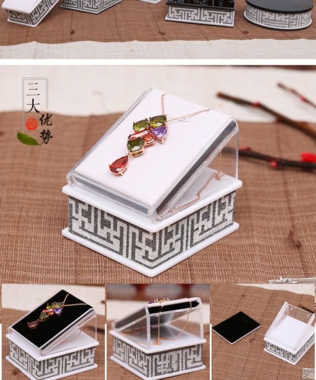 Ren loạt bộ trang sức trưng bày kệ Mặt dây hiển thị cơ sở đứng Vòng đeo tay cơ sở mặt dây chuyền nhẫn - Vòng đeo tay Cuff vòng tay nữ