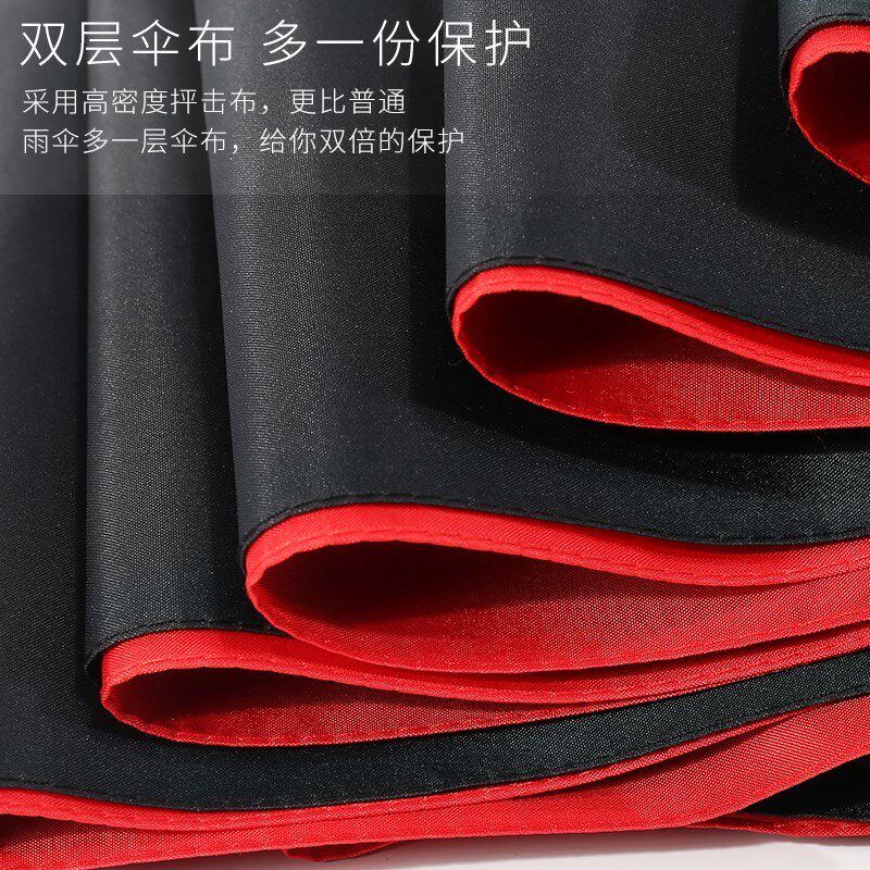 Umbrella Women's Folding Fold Increased Fully Automatic Double Layer Thickened Double Trio Reinforced Sunscreen Windproof Clear Umbrella Ll