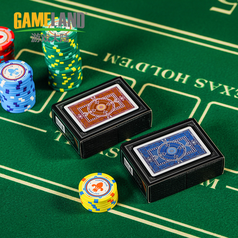 Gaming Continent Italy Original Dress Frosted Texas Playing Cards Special Yamanino Plastic Waterproof Small Character Deco