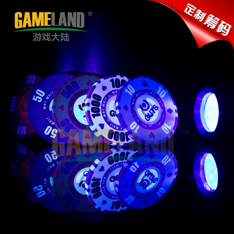 Trò chơi Continental Retro Beauty 43mm Deva Chips Mahjong Texas Holdem Gạch Chip Coin - Các lớp học Mạt chược / Cờ vua / giáo dục