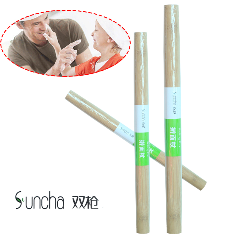 Double Lance Rolling Stick Bamboo Rolling Stick Baking Press Face Stick Water Dumplings Rod Face Stick Face Stick Big Number for a second delivery One