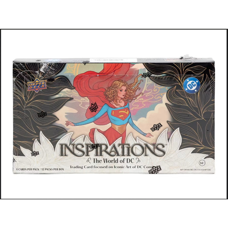 2025 Upper Deck Inspirations the World of Dc Hobby Box Card