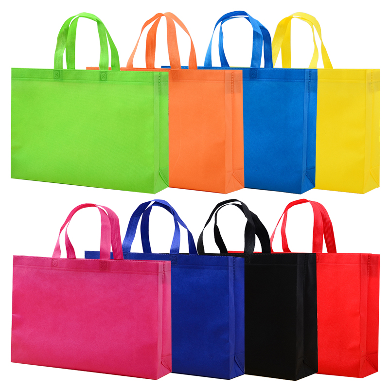 Three-dimensional non-woven cloth bag spot wholesale handbag shopping bag custom advertising bag