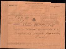 Italian telegraph newspaper states that the government bears no civil liability to the recipient of the signed and submitted receipt.