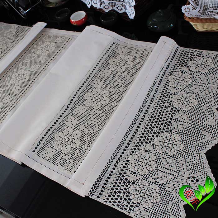 Ultra-valued boutique silk light cotton thin wire hook needle flower European-style table flag tablecloth pure hand-drawn yarn lace cover cloth