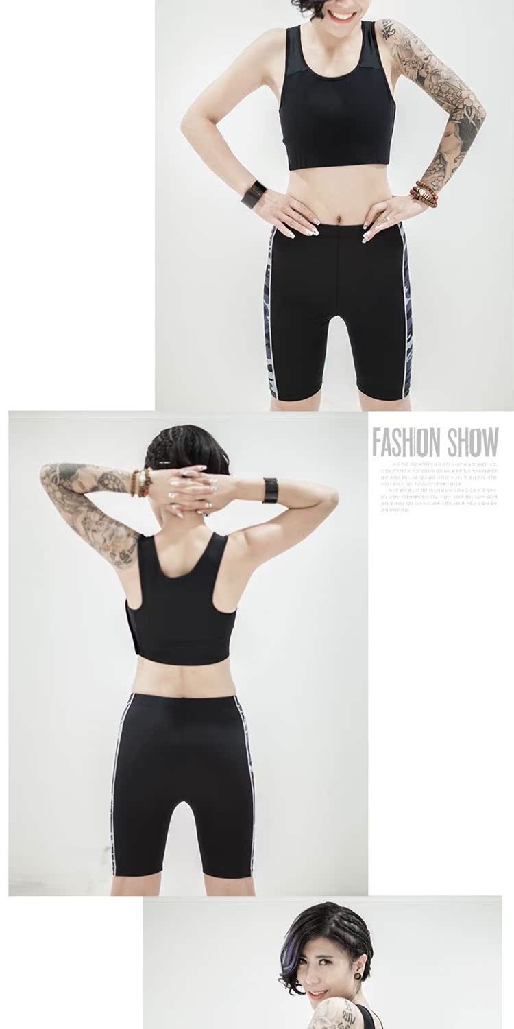 Đàn ông trung tính và quần short nữ boxer năm điểm quần bơi bãi biển quần thể dục spa tập thể dục quần short quần thể hình quần thun - Quần bãi biển quần đi biển cặp	88,888	88%