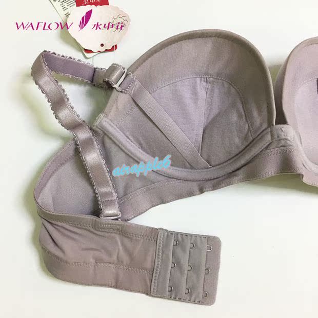 2 bông hoa 81026 nữ 80A 85B dày vừa không áo ngực không dây mùa hè điều chỉnh đồ lót ao lo khong gong