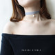 Versatile velvet pearl! Handmade black choker collar clavicle chain female simple Korean student necklace neck strap