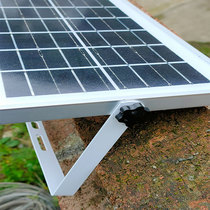 6v8w watt monocrystalline silicon photovoltaic solar panel tempered glass aluminum alloy frame u-shaped bracket