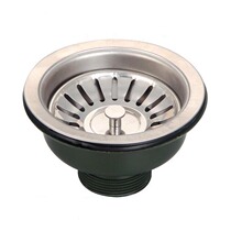 Stainless steel sink water drain accessories old kitchen drain cover wash basin falling water basket funnel pool plug