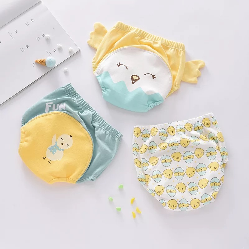 Summer baby toilet training pants washable diaper pants pure cotton leak-proof waterproof infants and young children learning pants to quit diapers