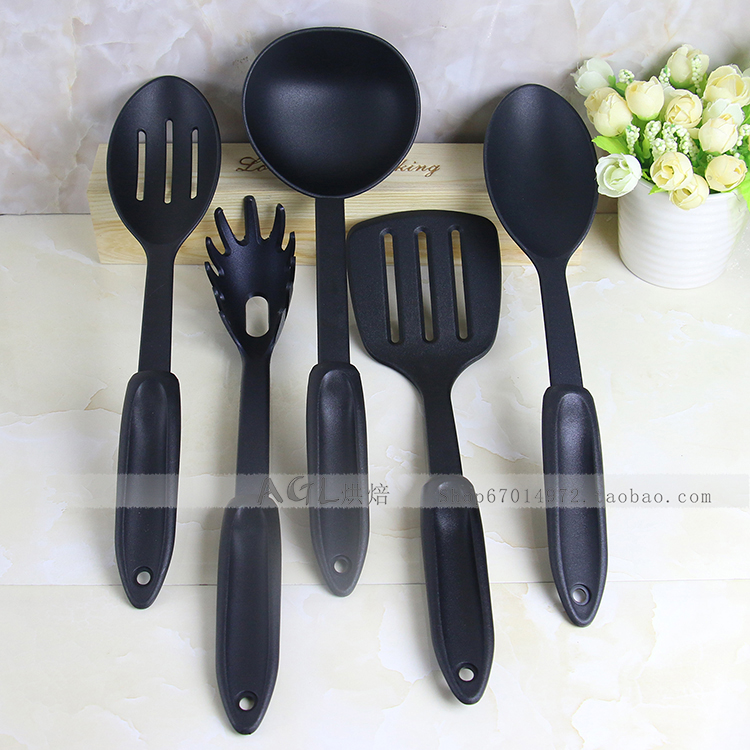 Không dính thìa đặc biệt Nhiệt độ cao nylon silicone xẻng nhỏ nấu ăn dụng cụ nhà bếp xẻng muỗng - Phòng bếp vật dụng nhà bếp
