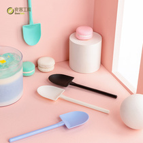 Food Guest Tools Disposable Cute Dessert Potted Pudding Four Color Spoons Thickened Plastic Children Ice Cream