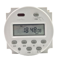 Time control switch Micro computer circuit breaker English Automatic power cut Advertisement timer C220V110V12V