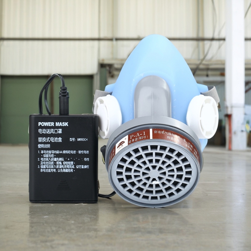 New Product Promotion: Electric Air-Supplied Anti-Toxic and Anti-Dust Mask, Yile Brand, Air Purification, Special Half Mask for Spray Painting and Dust
