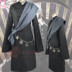 Tim cosplay phó tế đen nhà tang lễ - người tang lễ cosplay trang phục mũ vòng cổ cosplay mitsuri Cosplay
