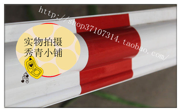 Low-altitude cross-road light cable protective sleeve reflective warning protection tube OU type protection tube PVC pipe wire pipe line